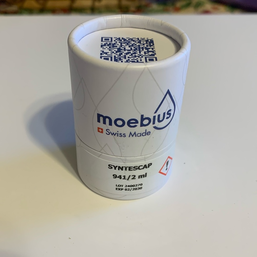 SYNTESCAP  Moebius 941 2ml for for pallets lubrication SWISS MADE 02/2030